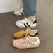 New 2026 Thin Style Canvas Sports Running Shoes For Girls - Aigang Shoes_vogvips.com