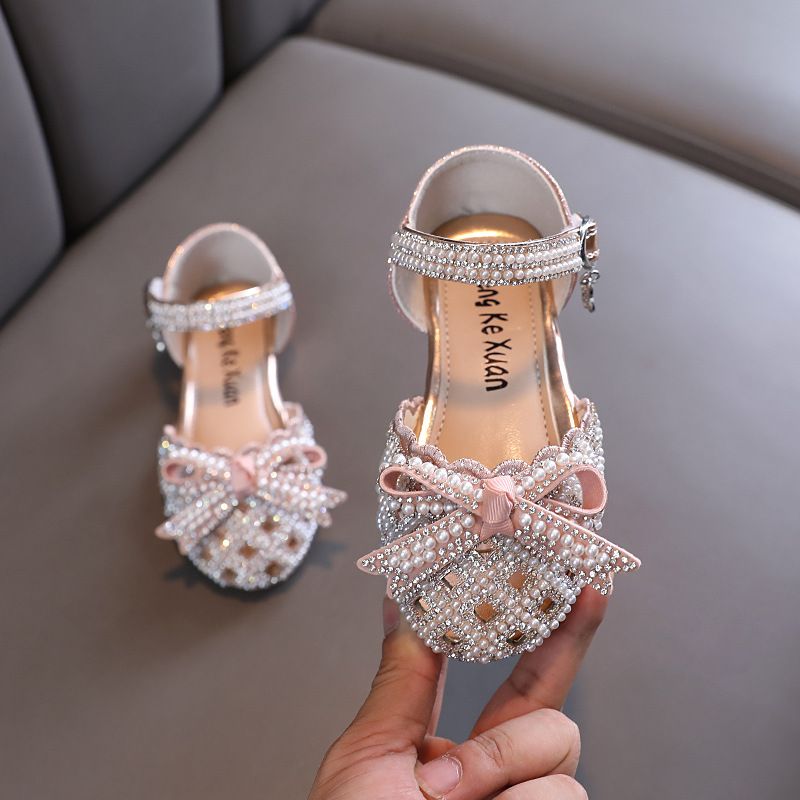 Girls Little Big Child Princess Dance Single Shoes Casual Girls Hollow Out_vogvips.com