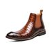 Winter Men's High Autumn Top Large Size Leather Knight Fashion Short Boots_vogvips.com