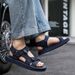 Summer New Men's Open Toed Casual Fashion Velcro Handsome Couple Vietnamese Beach Sandals For Outdoor Wear_vogvips.com