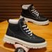 Plus-Size Men's Shoes Men's Martin Boots Youth Trendy Thin Breathable Versatile Work Casual Shoes_vogvips.com
