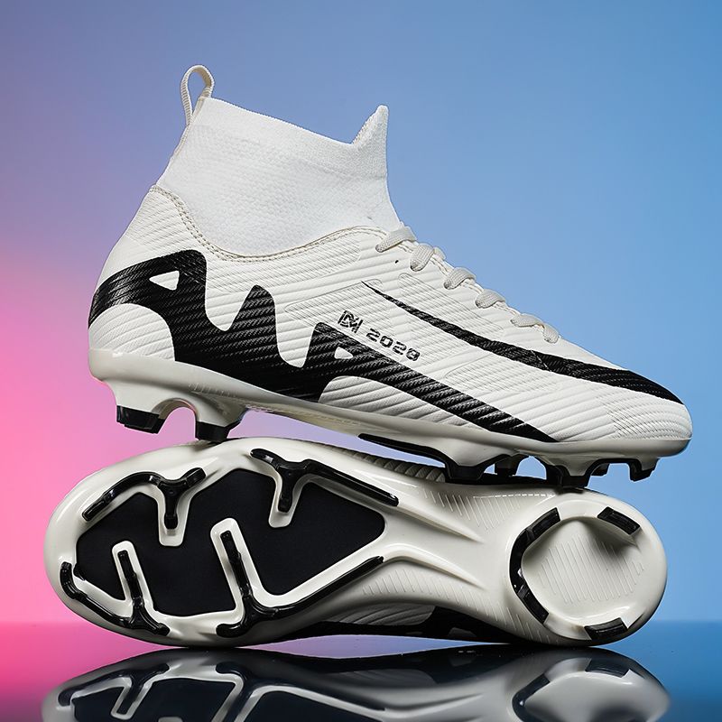 Children's Football Shoes Boys And Girls Elementary School Students Velcro Teen Training Broken Nail Shoes_vogvips.com