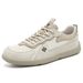 Summer Men's Shoes Fly-woven Mesh Breathable Lace-up Soft Sole Casual Versatile Student Running Commuter Sports Shoes_vogvips.com