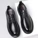 Leather Spring Autumn British Thick-Soled Derby Shoes Men's Formal Wedding Black Low-Cut Martin Boots Business Casual_vogvips.com