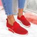 Large Casual Women's 2026 Summer New Style Mesh Breathable Single Shoe Women_vogvips.com