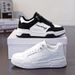 Spring 2026 New Trendy Casual Student Shoes Non-Slip Leather Sports Sneakers Men's OX101_vogvips.com