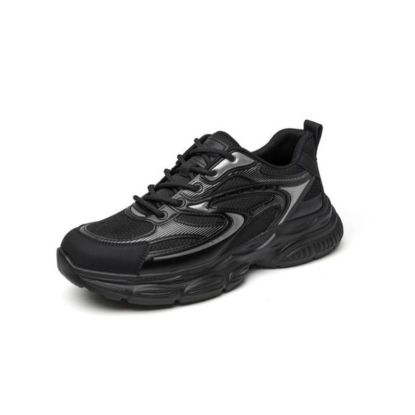 2025 Spring/Summer New Men's Dad Sneakers Thick Sole Versatile Height Increasing Casual Running Shoes_vogvips.com