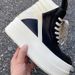 2025 New Versatile European And American Trendy Trendy Thick-soled High-top Shoes Inverted Triangle Couple Men's Shoes Double-soled Shoes Women_vogvips.com