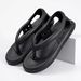 Woman EVA Thick Bottom Sandals Anti-odor Without Grinding Feet Slippers Gift For Christmas Birthday New Year_vogvips.com