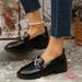 New Loafers Women's Shoes Platform Lace-up Shoes Small Leather Shoes_vogvips.com