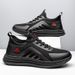 Men's Casual Lace-Up Shoes Comfortable Round Toe Lightweight Breathable Trendy Sports Style_vogvips.com