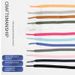 0.75cm Wide Flat Arrow-Pattern Shoelaces For Sports Shoes - Non-Slip Reflective Design, Multiple Colors & Lengths (1m/1.2m/1.4m/1.6m)_vogvips.com
