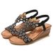 2025 Summer New Water Diamond Bohemian Slope Heel Comfortable Large Sandals_vogvips.com