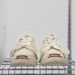 Canvas Men 2025 Spring Summer Thick Sole Lace-Up Casual Sneakers Smiling Mouth Niche Women Trendy White Shoes_vogvips.com