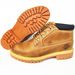 European Warm Series Factory Men's Outdoor Shoes Dongwu Cat 23061 Yellow Martin Women's Mid-top Work Boots_vogvips.com