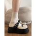 Flat-bottomed Low-heeled Women's Shoes - 2026 New Spring-autumn Round-toe Mary Jane Shoes_vogvips.com