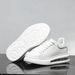 White Breathable Cushioned Sneakers Trendy Men Women Couples Spring Summer Shoes A12_vogvips.com