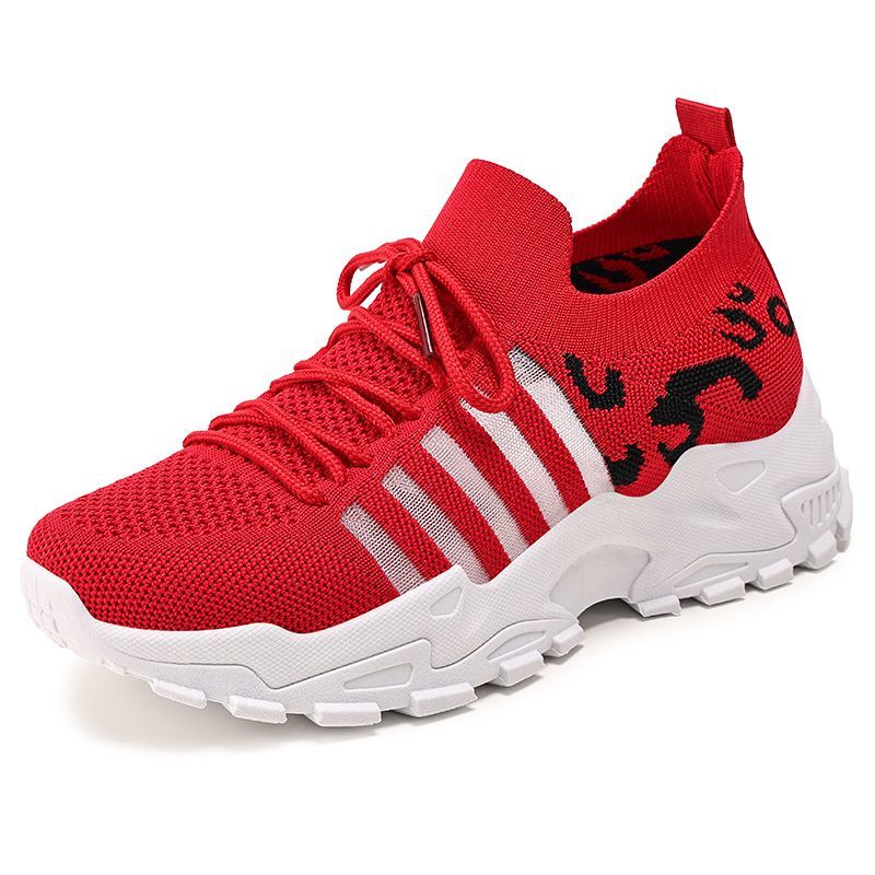 Women's Summer Breathable Sneakers Retro Platform Korean Style Casual Women's Plus Size Shoes_vogvips.com