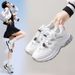 Little White Shoes Female And Female Students Casual Sports Shoes Trendy Versatile Street Shooting_vogvips.com