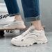 Men’s Shoes Men's sports shoes casual mesh daddy fashion shoes men's shoes spring new all match trendy running white shoes men's_vogvips.com