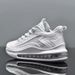 New Sports Air Cushioned Elevated Running Breathable Trendy Men's Fashion Versatile Shoes_vogvips.com