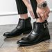 European Warm Series Plus Leather 38-48 Size Short Men's Martin Boots Men_vogvips.com