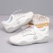 2026 New Spring And Autumn High-Style Fashionable White Shoes, Non-Slip, Wear-Resistant, Lightweight, Soft-Soled Women's_vogvips.com