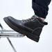 Martin Boots Men's Platorm Boots Men's Shoes Men's Short Boots Leather Boots_vogvips.com