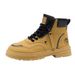 Martin Boots Men's Shoes High-top Wind Tooling Rhubarb Boots Men's Korean Version Platform Short Boots_vogvips.com