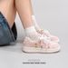 Huili WXY(S)-5979Z Women's White Sneakers 2026 Spring New Cute Printed Casual Shoes (Magic)_vogvips.com