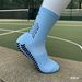 Sport Socks Mid Tube Non Slip Dotted Football Socks Mesh Breathable Cushioning Training Basketball Sports Socks_vogvips.com