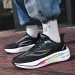 Men's Shoes Summer Mesh Breathable Thin Sports Shoes For Teenagers Carbon Plate Thick Sole Ultra Light Running Shoes36-45_vogvips.com