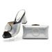 Hot Drill High Thick Heels Casual With Hand To Wear European And American Fashion Shoes Bag Set_vogvips.com