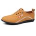 Leather Soft Sole Business Casual Slip-On Lightweight Loafers Dad Men's Shoes_vogvips.com