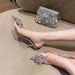 Large Size Sandals For Women In 2023, New Fairy Style Transparent Slim Heels, Sexy And Versatile Pointed Rhinestone_vogvips.com