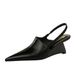 1097-3 Fashion Slope Deep Mouth Baotou Hollow Back Strap Sandals High Heel Women's Shoes_vogvips.com