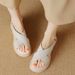 French Soft Leather Cross With Open-toed Sandals Women's Casual Comfortable Versatile Platform Roman Shoes Women_vogvips.com