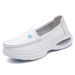 Autumn And Summer Nursing Shoes, Genuine Leather Women's Air Cushion, Soft Breathable Thick Sole, Work Shoes For Women_vogvips.com