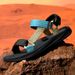 Summer Men's Sandals Outdoor Wadable Man Support Yoga Mat Gladiator Open Beach Slippers Antiskid Durable Flat Men Shoe_vogvips.com