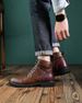 Martin Boots Men's Retro Leather Boots High-top Tooling Boots_vogvips.com