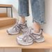 Dad's Shoes, Women's 2025 Spring New Korean Version, Versatile, Small, Lightweight, Height Increasing, Thick Sole, Eye-catching, Small Sports Shoes,_vogvips.com