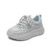 Dad Shoes Female Student Sports And Leisure Shoes Mesh Breathable Heightening Shoes_vogvips.com