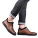 Men's Casual Leather Shoes Are Lightweight, Soft-soled, Suitable For Hotel Work, Waterproof, Slip-on, Breathable,_vogvips.com