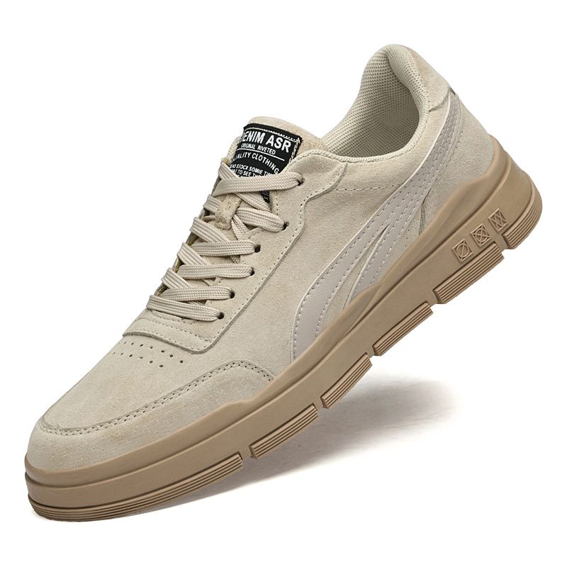 Men's Casual Board Shoes Breathable Our Matte Pig Eight Leather Casual Shoes Men_vogvips.com
