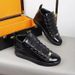 2023 New Fashionable Trendy For Students In Paris Business Leather High Top Casual Men's Shoes_vogvips.com