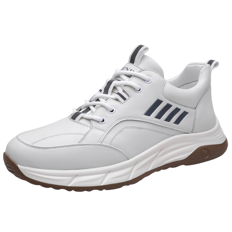 HKDQ Spring Autumn Men's Hiking Shoes High Quality Platform Leather Sneakers Men Non Slip Climbing Shoes Outdoor Sports Shoes_vogvips.com