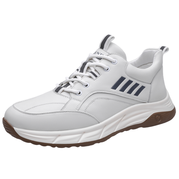 HKDQ Spring Autumn Men's Hiking Shoes High Quality Platform Leather Sneakers Men Non Slip Climbing Shoes Outdoor Sports Shoes_vogvips.com