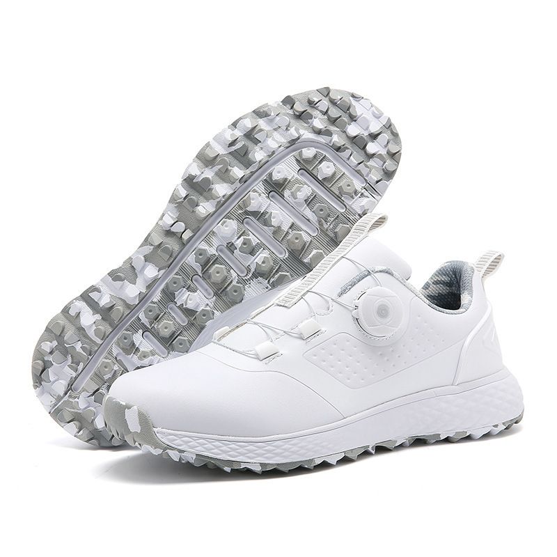 Golf Shoes For Men And Women With Waterproof Rotating Buttons, Couple's Golf Shoes, Casual Sports Shoes_vogvips.com