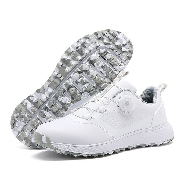 Golf Shoes For Men And Women With Waterproof Rotating Buttons, Couple's Golf Shoes, Casual Sports Shoes_vogvips.com