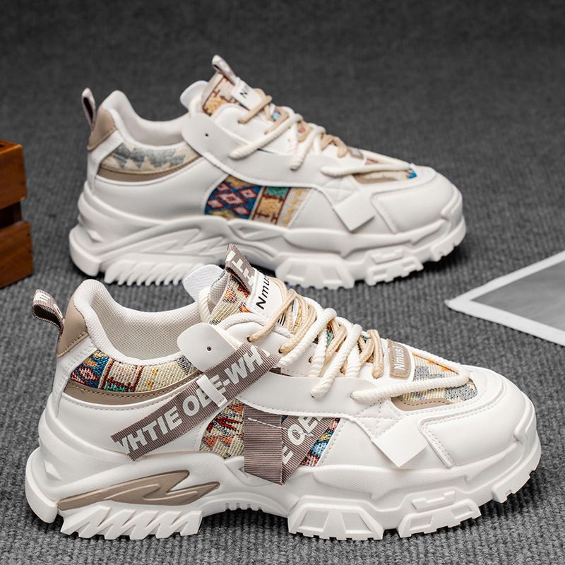 NEW Men's Shoes: Breathable, Trendy, Versatile, Thick-soled Sports Shoes, Casual Dad Shoes For Men_vogvips.com